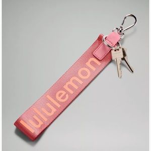 lululemon never lost keychain